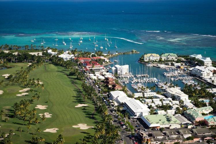 Appart' Cosychik' Vue Golf Au Coeur De La Marina A Pied !! Saint-Francois  Kültér fotó